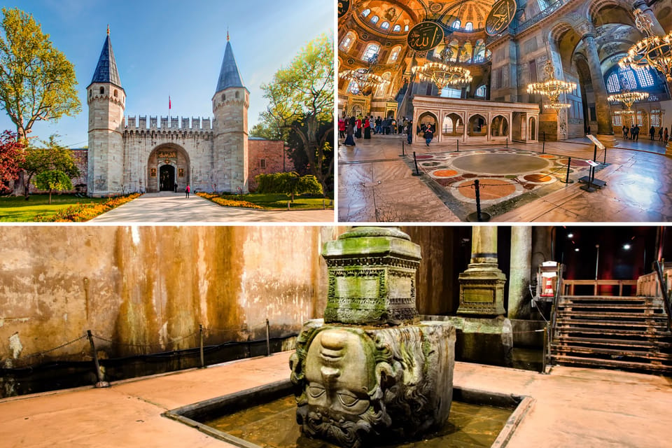 Basilica Cistern &Topkapi Palace &Hagia Sophia Combo Tickets - Hagia Sophia: Upper Gallery Access and How to Dress for It