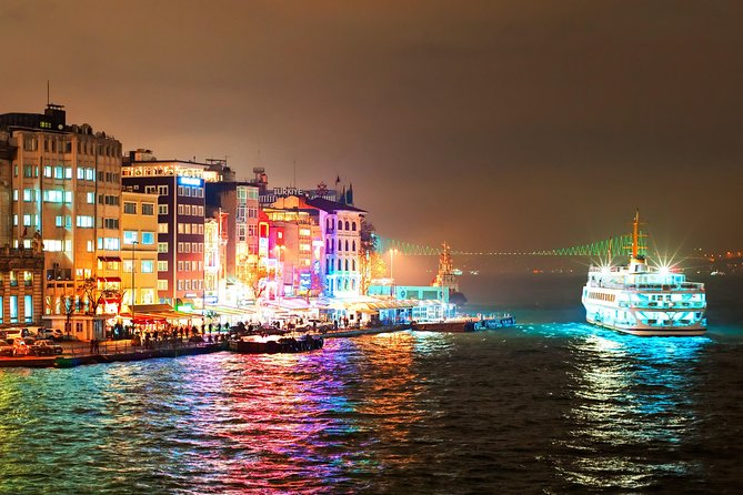 Bosphorus Dinner Cruise with Folk Dance and Live Performances - Turkish Night Show: Belly Dance, Henna, Folk Dance, DJ Energy, and Asuk Masuk