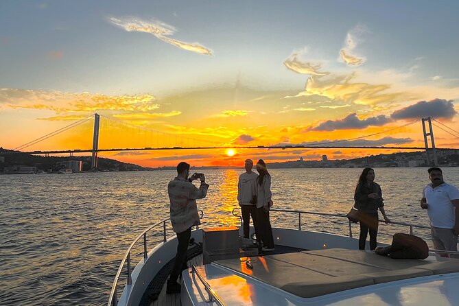 Bosphorus Sunset Yacht Cruise with Snacks and Live Guide - Your Sunset Route: What You’ll See From the Bosphorus
