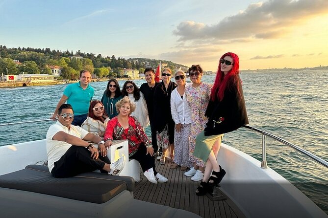 Guided Bosphorus Sunset Cruise on Luxurious Yacht - Small Group Cruise - A Bosphorus sunset cruise that feels like a floating front-row seat