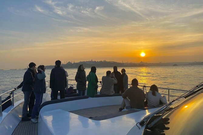 Guided Bosphorus Sunset Cruise on Luxurious Yacht - Small Group Cruise - Bosphorus Bridge and Rumeli Hisarı: Europe-Asia in one line