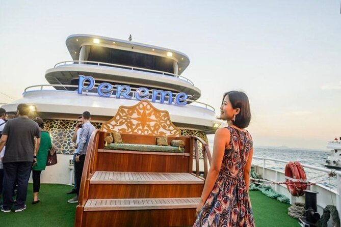 Istanbul Bosphorus Cruise Dinner, Drinks & Show with Pickup - Deck comfort: smoke smell, crowd levels, and toilets