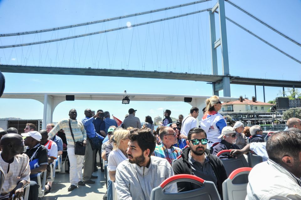 Istanbul: Bosphorus Cruise w/Audio Guide and Sunset Option - Bosphorus Bridge and the forts: watch the empire geography change