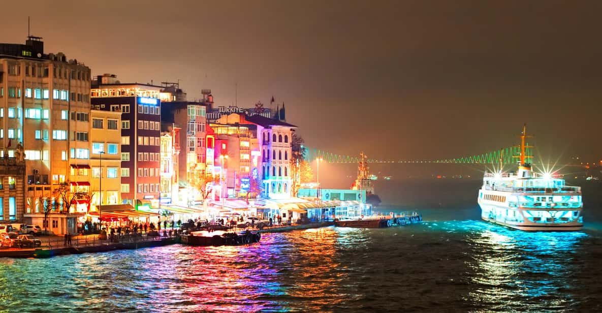 Istanbul: Bosphorus Dinner Cruise Incl. Drinks with Transfer - Getting picked up and settling in for a 3 to 4 hour evening