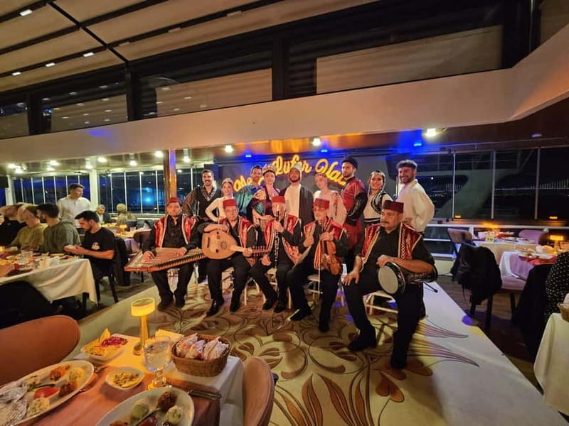 Istanbul: Bosphorus Dinner Cruise & Show with Private Table - What you’ll learn with the mobile audio guide