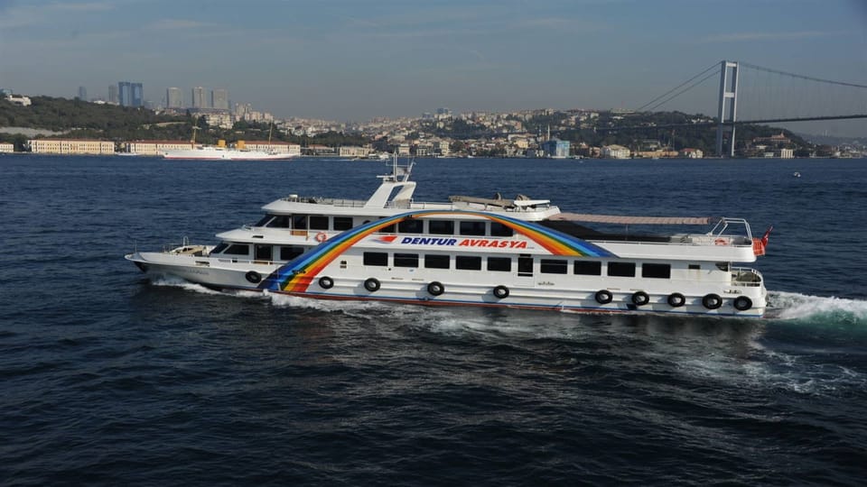 Istanbul: Bosphorus Sightseeing Cruise with Sunset Option - What you see on the Bosphorus: Galata Tower views and the two-continents feeling