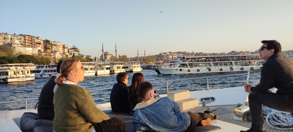 Istanbul: Bosphorus Sunset Cruise on Yacht with Live Guide - The Best Part: Golden Hour Views Without the City Hustle
