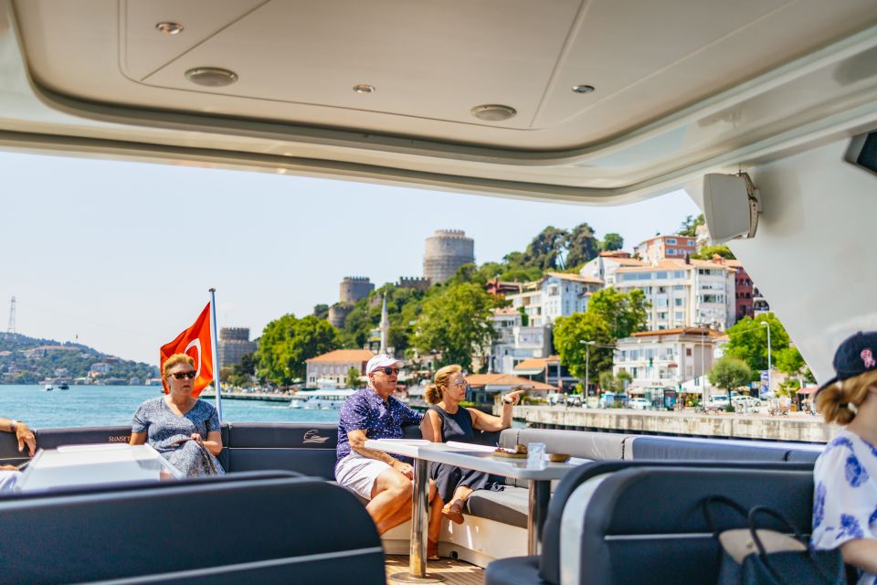Istanbul: Bosphorus Yacht Cruise with Stopover on Asian Side - Bosphorus From the Water: Why 2.5 Hours Feels Like More
