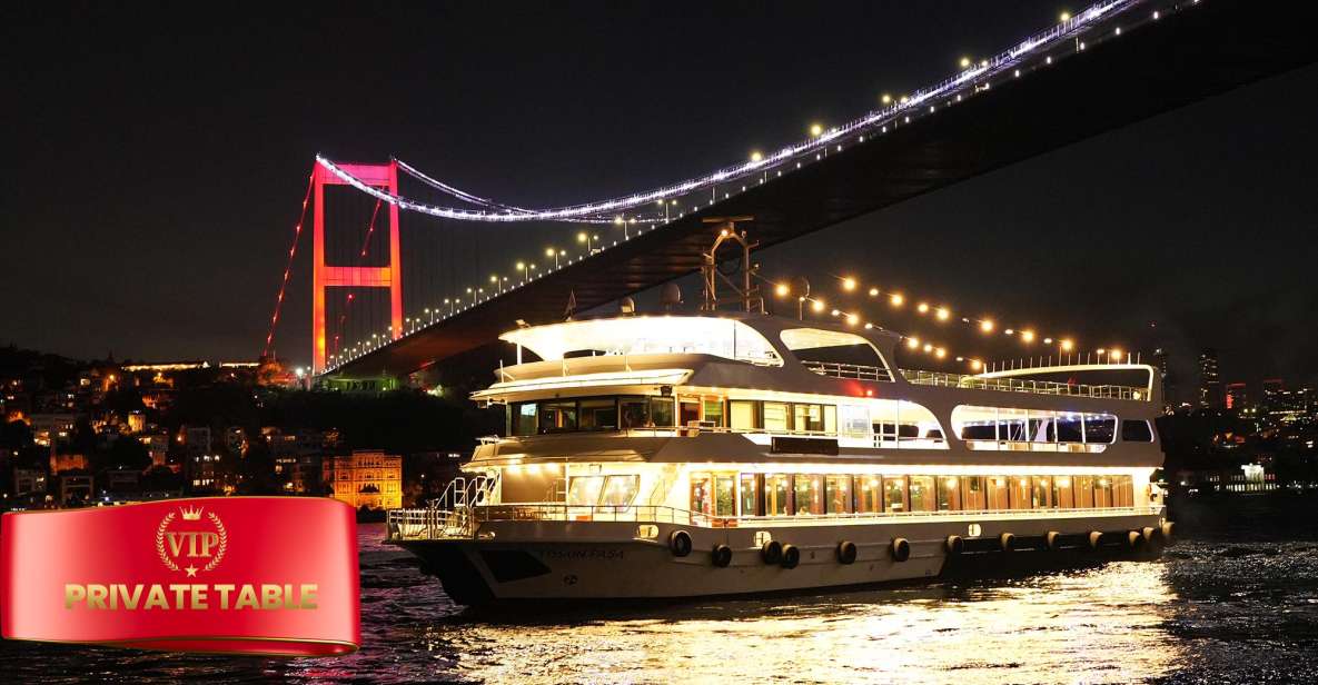 Istanbul: Dinner Cruise and Entertainment with Private Table - Istanbul After Dark: Why This 3-Hour Cruise Feels Like a Best-Use-of-Time Move
