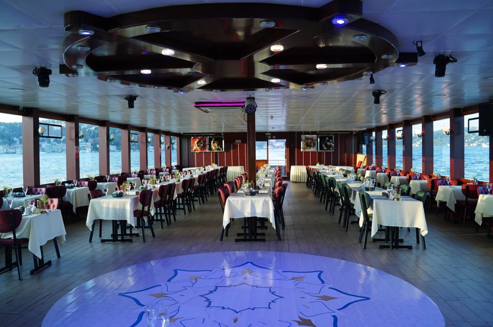Istanbul: Dinner Cruise and Entertainment with Private Table - Boat Comfort, Timing, and Photo Opportunities