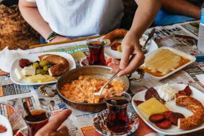 Istanbul: European and Asian Side Guided Foodie Walking Tour - Spice Bazaar morning: breakfast, then tastings that actually teach you