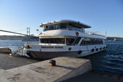 Istanbul: Explore Bosphorous on a Sunset Boat Cruise - Where you board: Ahi Çelebi Mosque and the Eminönü/Karaköy piers
