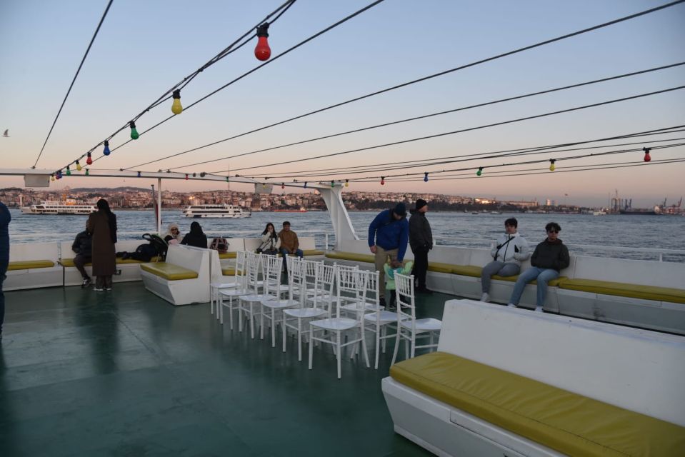 Istanbul: Explore Bosphorous on a Sunset Boat Cruise - The Bosphorus Bridge moment: Europe to Asia without leaving your chair