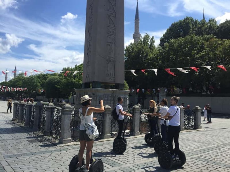 Istanbul: Guided Segway Tour of the Old Town - Constantine’s Column (Cemberlitas): A Roman Landmark With a Twist
