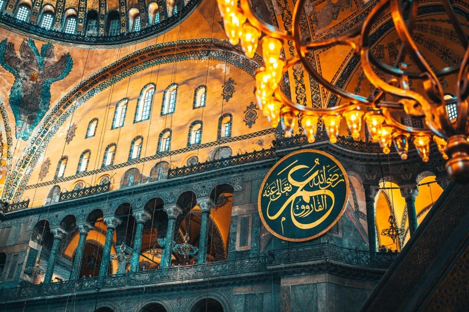 Istanbul: Hagia Sophia Skip-the-Ticket Line & Audio Guide - What to hunt for: Medusa heads, submerged columns, and standout mosaic scenes
