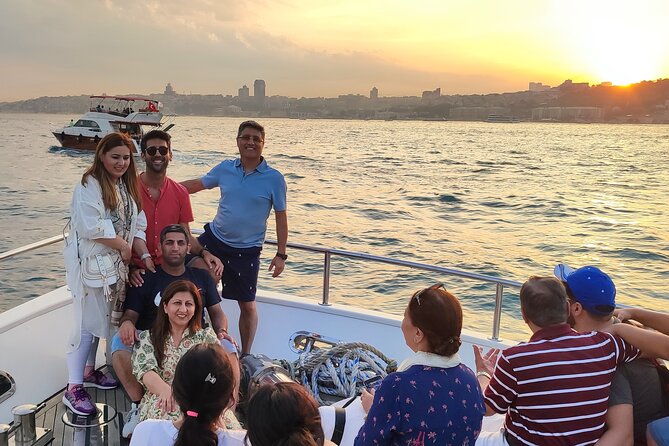 Istanbul Sunset Cruise on Luxury Yacht - Guided Group Cruise - Arnavutköy to Rumeli Hisarı: old fortifications at eye level
