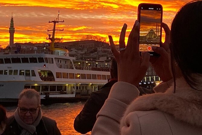 Istanbul Sunset Cruise on the Bosphorus - Rumeli Fortress and the 1453 wall line