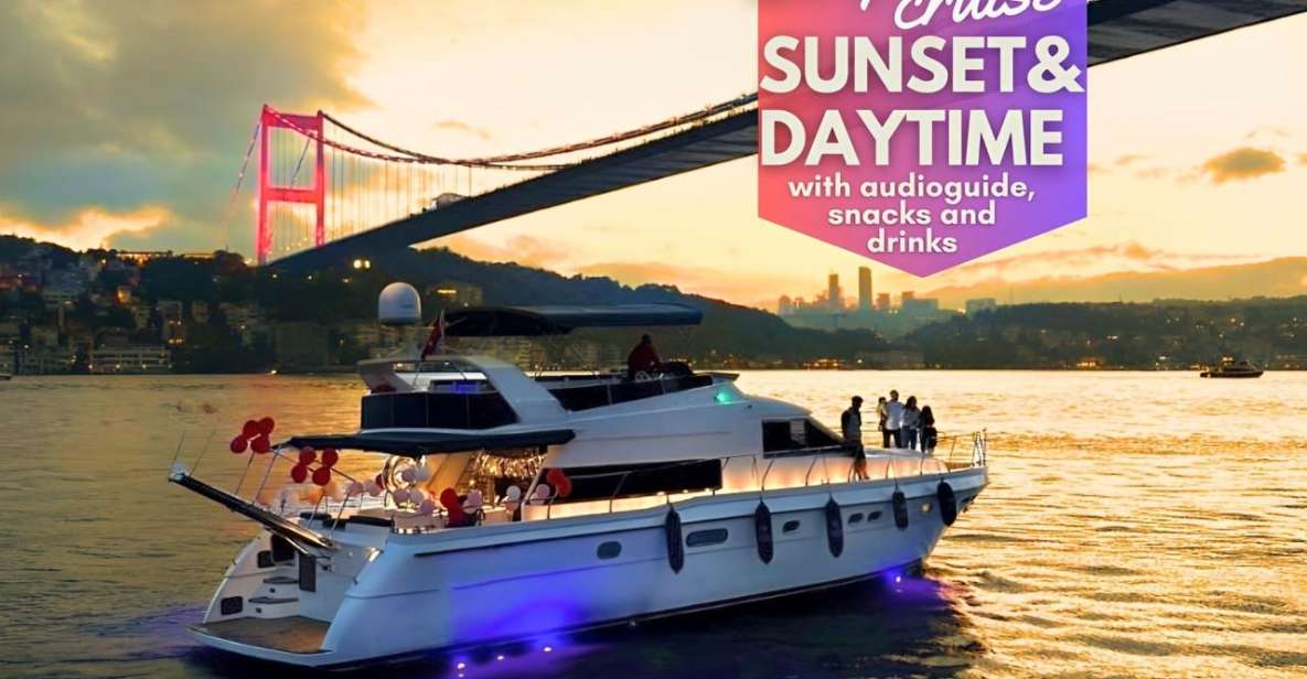 Istanbul: Sunset or Day Small-Group Yacht Cruise with Snacks - Should you book this Istanbul sunset or day yacht cruise?