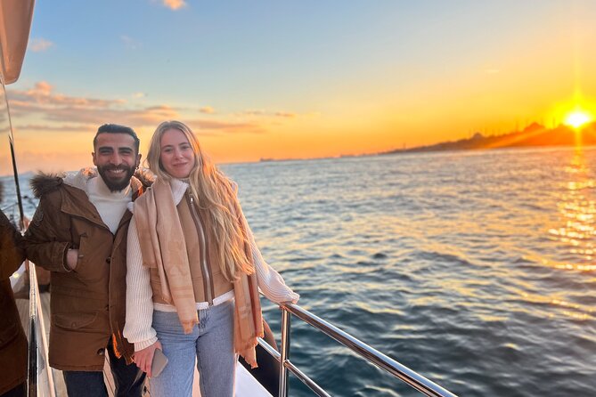 Istanbul Sunset Yacht Cruise on the Bosphorus with Transfers - From Galataport to the Boat: The Easiest Start Point