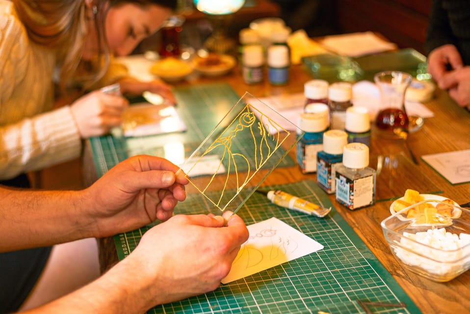 Istanbul: Traditional Stained Glass Painting Workshop - Your souvenir: framing, packaging, and display tips