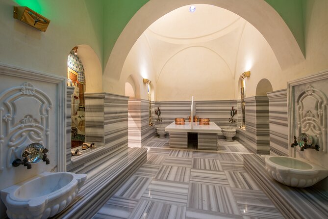 Istanbul Turkish Bath in Ottoman Style at Hammam with Drinks - Heated marble scrub and bubble foam: what the session feels like