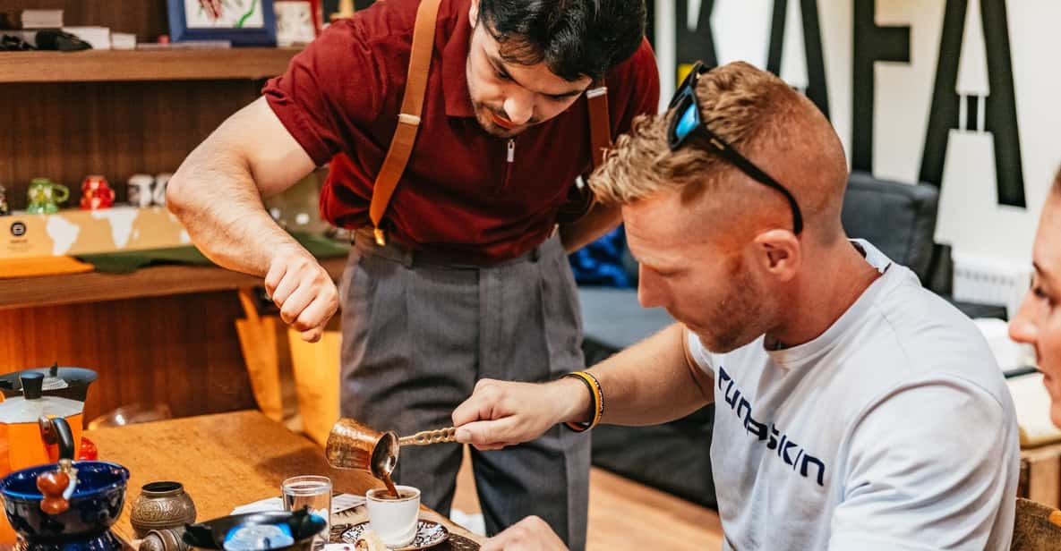 Istanbul: Turkish Coffee Making and Fortune Telling Workshop - Finding Merhaba Pastanesi and Getting Oriented in Fatih