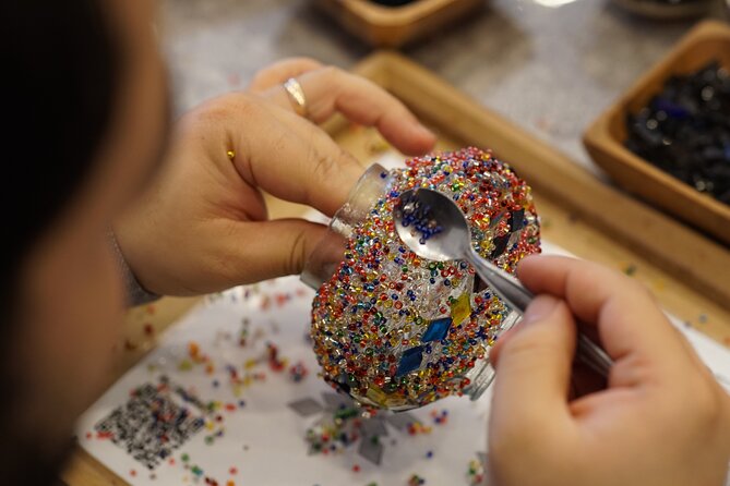 Istanbul: Turkish Mosaic Lamp Workshop in Galata – All Included - Step-by-step lamp building, without the stress