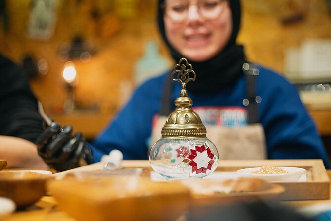 Istanbul Turkish Mosaic Lamp Workshop in Old Town - All Included - The 2.5-Hour Flow: Coffee, Lamp History, Then Making Your Own