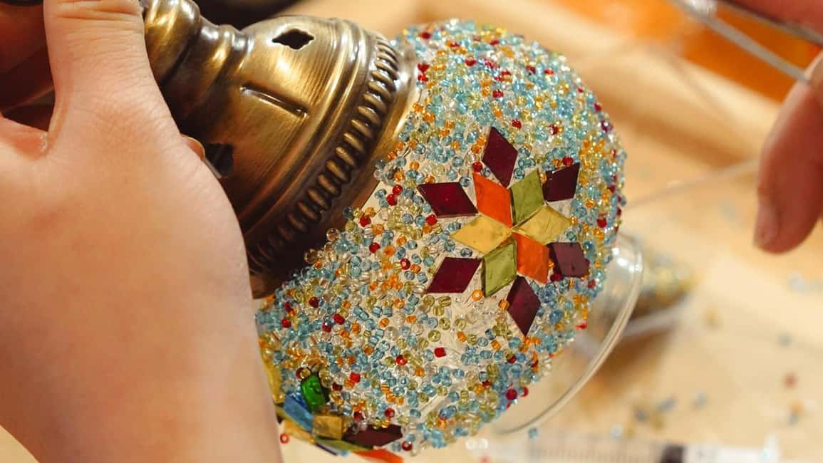 Istanbul: Turkish Mosaic Lamp Workshop with Bosphorus View - Value check: is $25 really enough for all this?