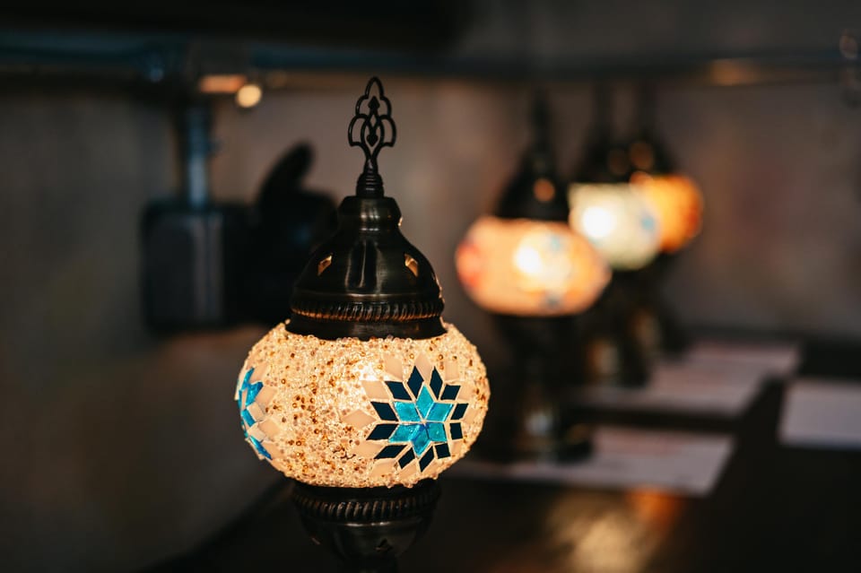Istanbul:Original Turkish Mosaic Lamp Workshop w/ Snacks - Why Make a Turkish Mosaic Lamp in Istanbul Instead of Buying One