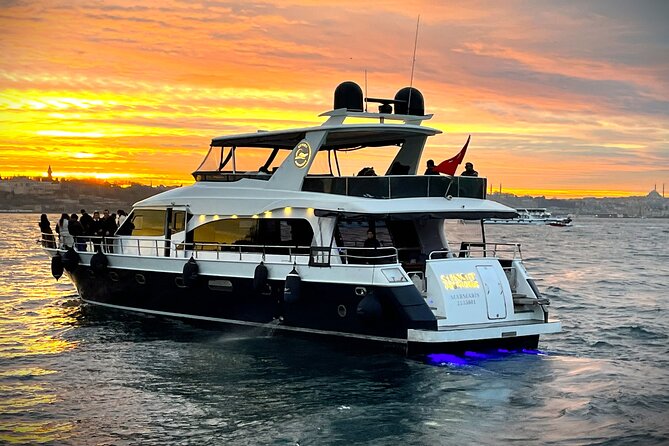 Luxury Sunset Yacht Cruise on the Bosphorus – Refresh & Relax - What you get for about $50: snacks, tea, and smart pacing