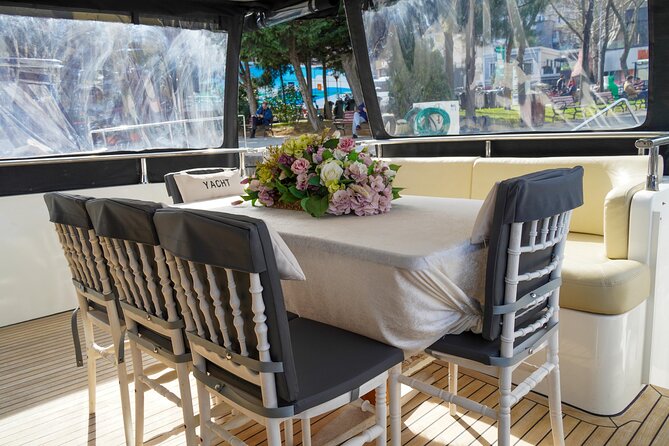 Private Yacht Cruise on Bosphorus - What’s included: lemonade, tea, coffee, snacks, wifi, and a guide that connects dots