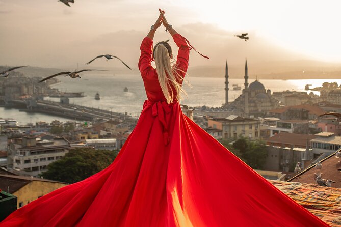 Rooftop Flying Dress Photo Shoot in Istanbul - Price and What Costs Extra in Cash (Don’t Get Surprised)