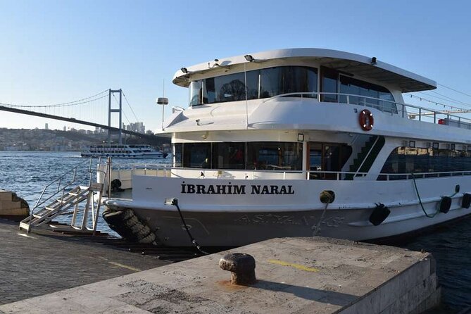 Sunset Cruise with Stop along Asia: Discover Istanbul's Bosphorus - Under the Bosphorus Bridge (and the Fatih Sultan Mehmet Bridge)
